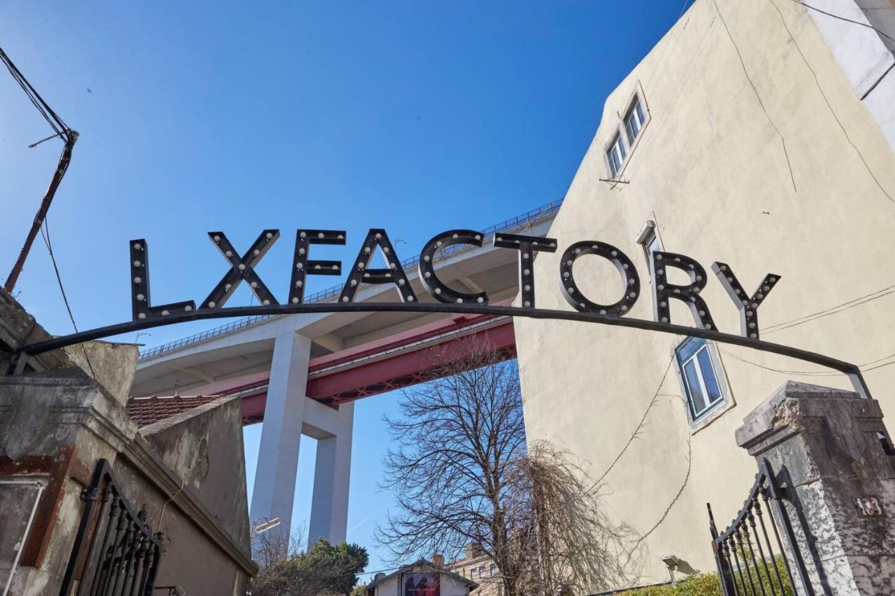 Lx Factory Apartment! Outside Terrace Lissabon Exterior foto